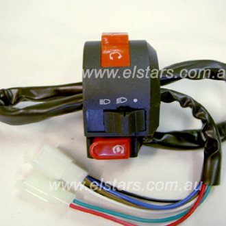 ATV light and cut-out switch suits 125cc